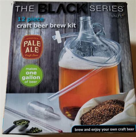 Complete Kit The Black Series 12 Piece Craft Beer Brew Kit Pale Ale Ebay