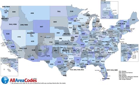 area code map interactive  printable