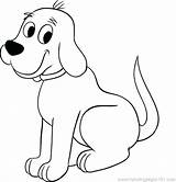 Pages Dog Coloring Cartoon Winn Dixie Drawing Kids Cute Colouring Animal Because Doberman Dogs Simple Easy Printable Print Outline Color sketch template