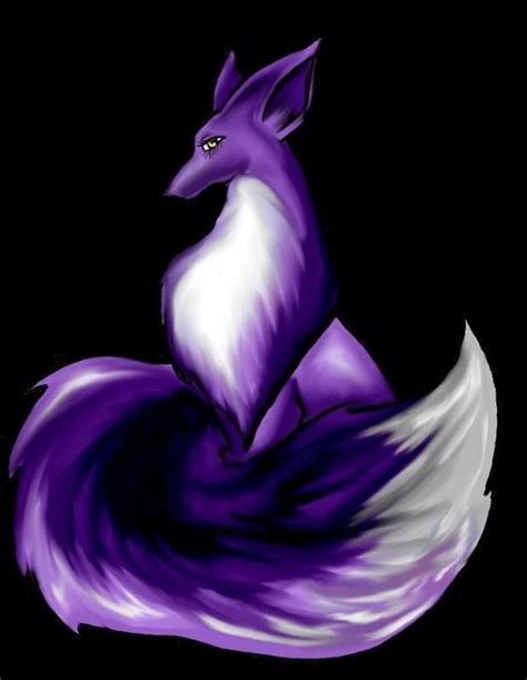 purple fox pics google search spiritual purple fantasy monster purple reign
