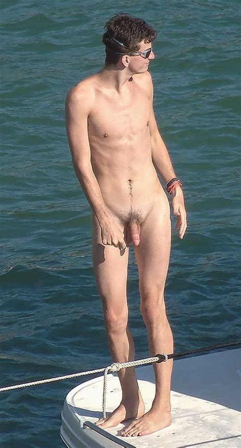 only one naked on boat cumception