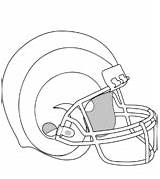 Helmet 49ers Supercoloring Pages Rams Sheets sketch template