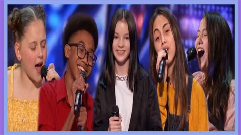 top  kid singer auditions  americas  talent  youtube