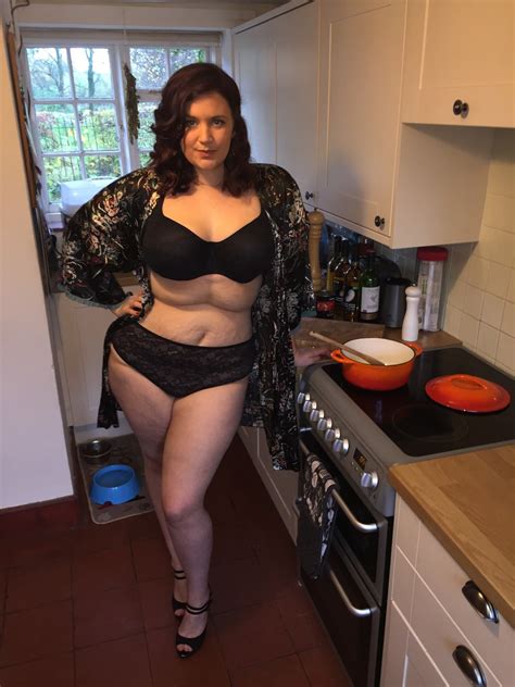 Curvy Girl Thin Plus Size Lingerie From Sculptresse