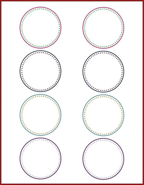 avery circle labels template