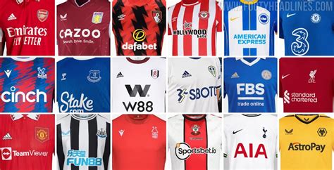 premier league kit overview  leaked released kits