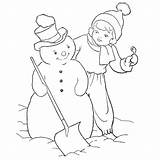Coloring Pages Christmas Old Fashioned Vintage Snowman Printable Kids Books Book 1940s Getcolorings Choose Board Color Template sketch template