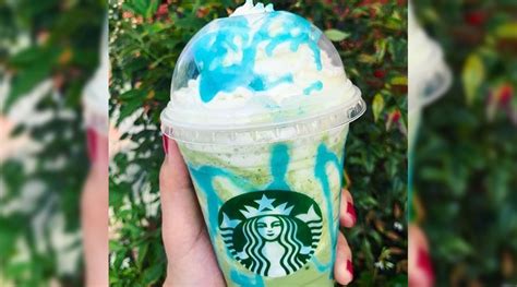 the starbucks mermaid frappucino is real if your barista is willing photos daily hive montreal