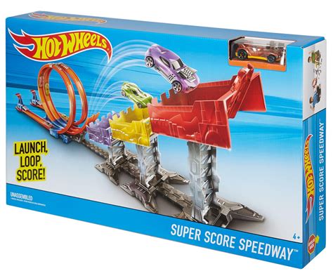 Hot Wheels Super Score Speedway Track Set Toy At Mighty Ape Australia