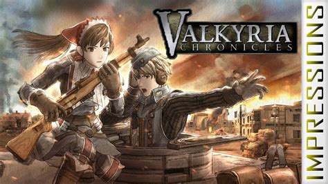 valkyria chronicles [anime xcom] first impressions youtube