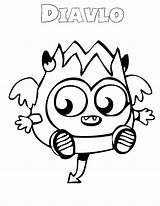 Monsters Moshi Coloriage Monstres Anniversaire Monstre Moshlings Monstruos Coiffé Clipartmag Everfreecoloring sketch template