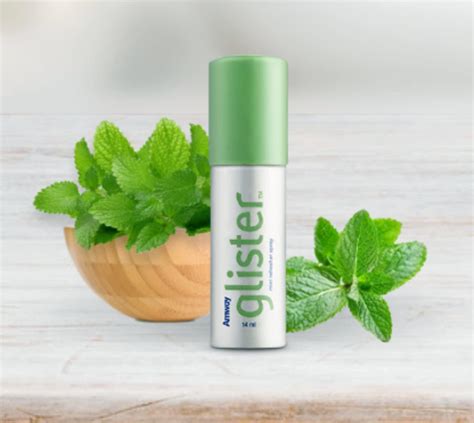 amway glister refresher spray  pack glister mouth freshener spray mint