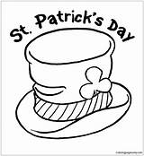 St Pages Patrick Patricks Shamrock Coloring Hat Color Adults Kids Online Coloringpagesonly sketch template