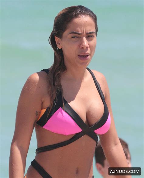 Anitta Sexy Sexy On The Beach In Miami Aznude
