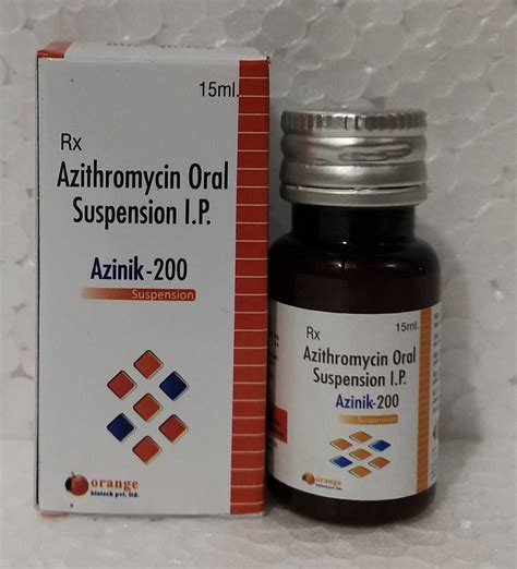 azithromycin  mg azinik  orangebiotech