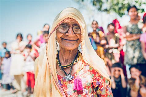 Senior Indian Woman Village Real People Portrait India