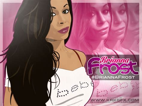 Brianna Frost Vector Portrait By Krkgfx On Deviantart