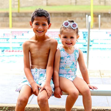 Brother Sister Swimsuits Siblings Swimsuits Matching Etsy Canada