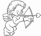 Cupid Coloring Pages Print sketch template