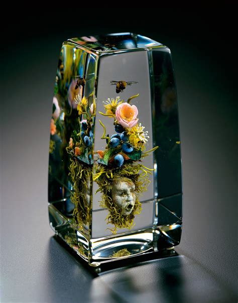 Beauty Beyond Nature Stunning Artistic Glass Paperweights By Paul J