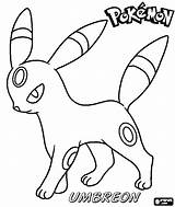 Umbreon Noctali Pikachu sketch template