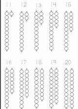 Montessori Beads Bead Worksheets Teen Math Coloring Kindergarten Board Numbers Extension Materials Stair Choose Preschool Read sketch template