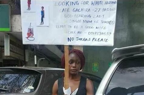 Desperate Single Mother Of Three Takes To The Street To