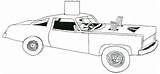 Derby Demolition Coloring Pages Car Cars Template Sketch Printable sketch template