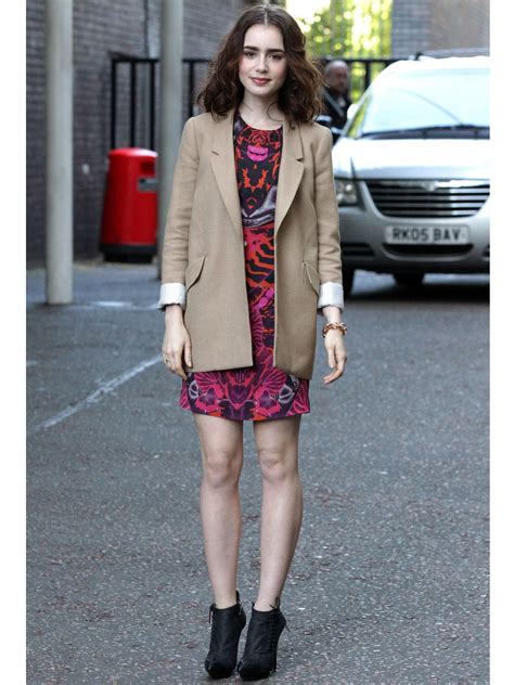 Lily Collins Fashion Quotes Lily Collins Mortal Instruments Style