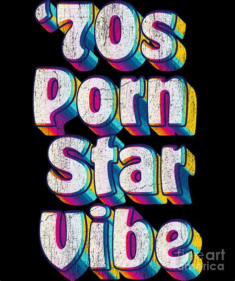 70s porn star vibe digital art by deluxe chimp pixels