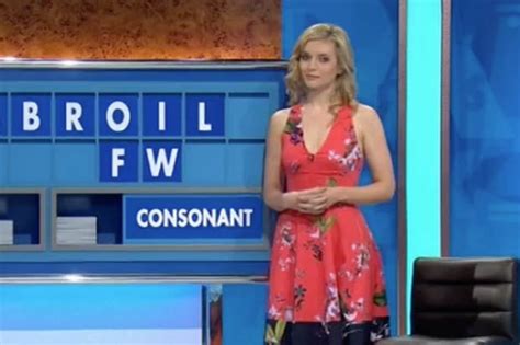 countdown 2017 rachel riley flaunts sexy cleavage in
