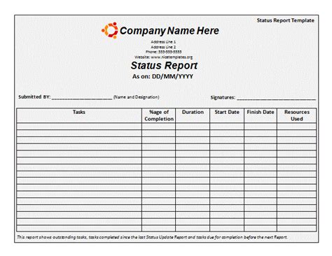 monthly report template  excel word templates