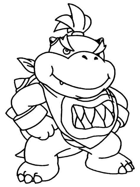 bowser jr coloring pages  getcolorings   printable colorings
