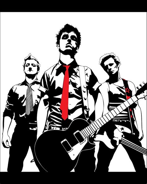 holiday  minority green day em desenhos