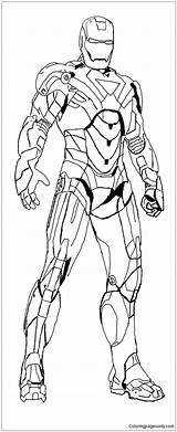 Iron Man Coloring Pages Colouring Print Superhero Kids Marvel Printable Heroes Avengers Drawing Book Patriot Ironman Adult Color Superheroes Drawings sketch template