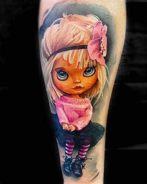 Doll Tattoo By Vasilii Suvorov Doll Tattoo Voodoo Doll Tattoo