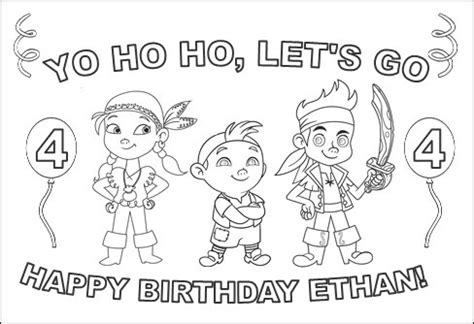 happy birth ethan coloring