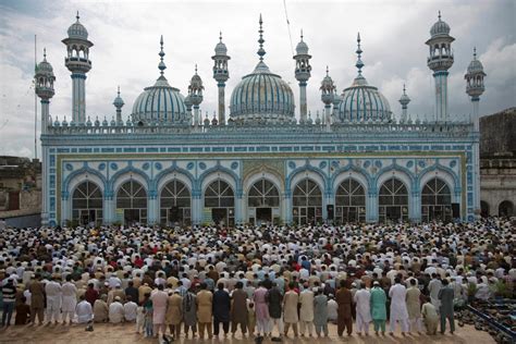 muslims celebrate eid al fitr  holy month    close nbc news