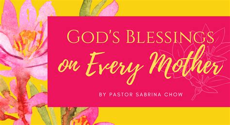 sunday service mothers day special gods blessing   mother