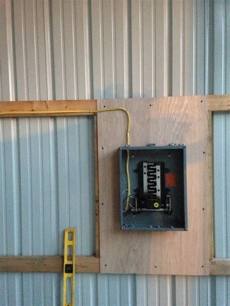 pole barn electrical wiring