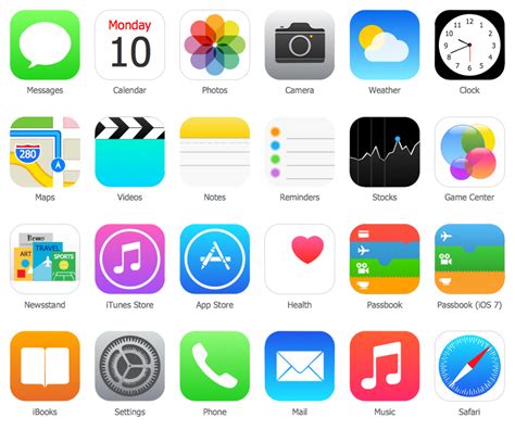 iphone app icons images