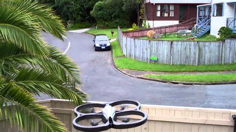 parrot ar drone outdoors hd youtube