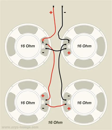 speaker wiring diagrams  ohms