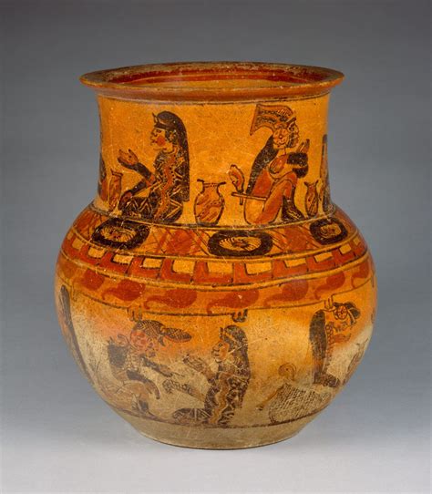jar ritual scenes date thth century geography guatemala mesoamerica culture maya medium