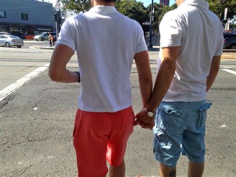 stock two men holding hands in the castro street flickr photo sharing