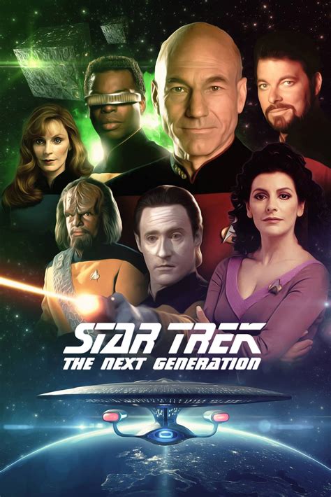 star trek   generation tv series   posters