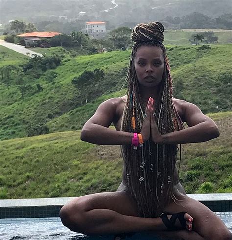 Eva Marcille Nude Private Pics — Ebony Queen Is Bathing And Posing With