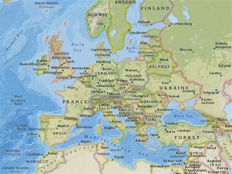 Europe Map Shapefile Devinstalsead