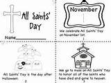 Saints Coloring Pages Prayer Catholic Crafts Mini Book Kids School Teacherspayteachers sketch template