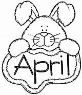 April Coloring Pages Showers Printable Kids Bunny Sheets Spring Print Easter Colouring Bestcoloringpagesforkids Wecoloringpage Choose Board sketch template